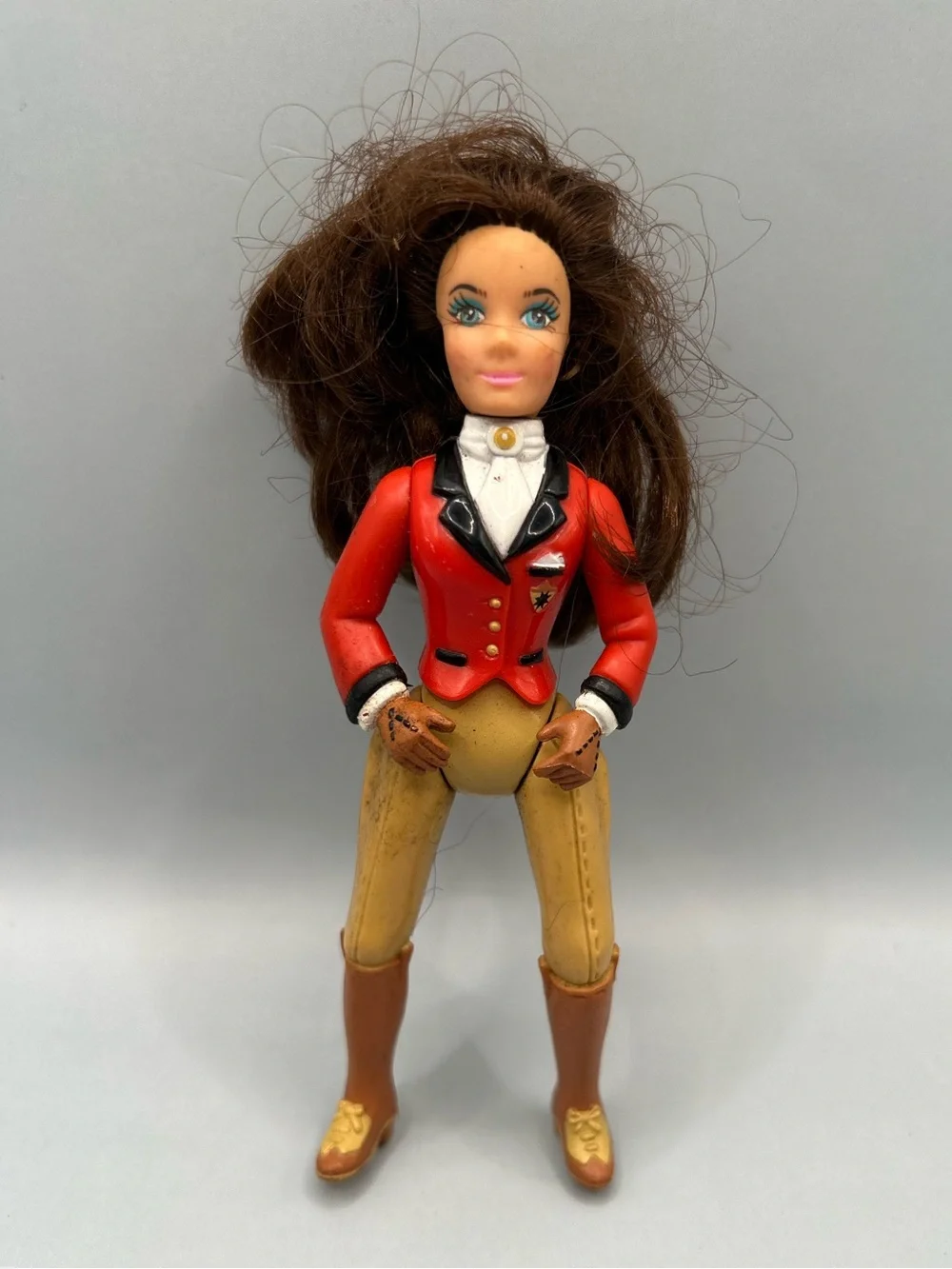 Vintage Swans Crossing Doll Hanging Out  Sydney Rutledge Equestrian Figure